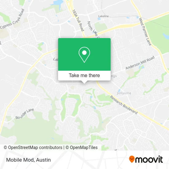 Mobile Mod map