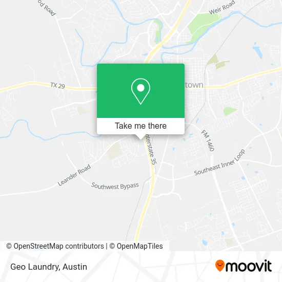 Geo Laundry map
