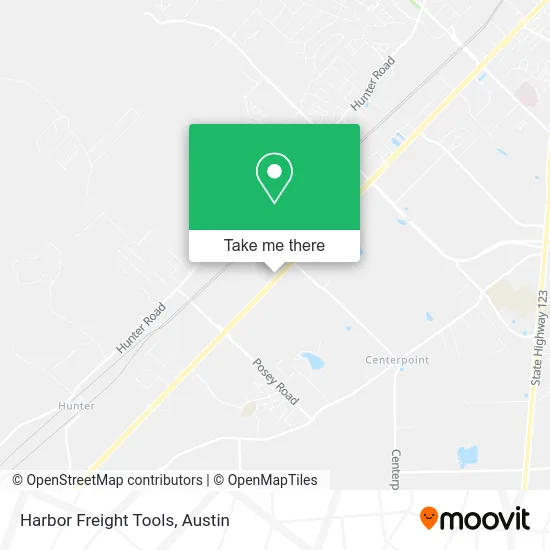 Harbor Freight Tools map