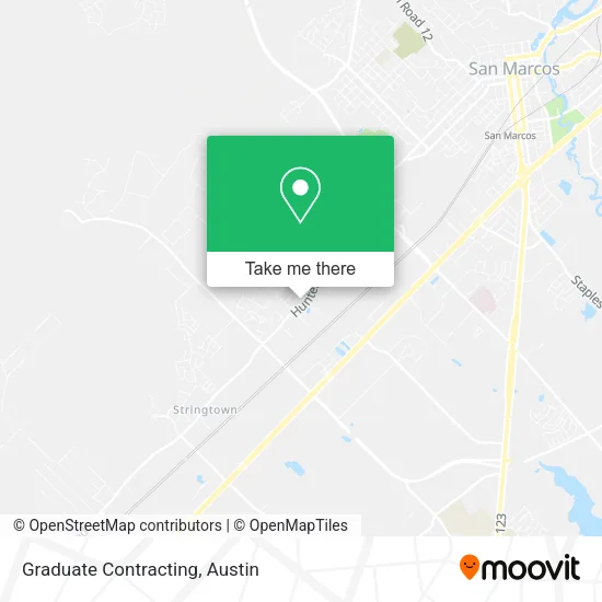 Graduate Contracting map