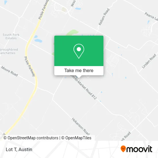 Lot T map