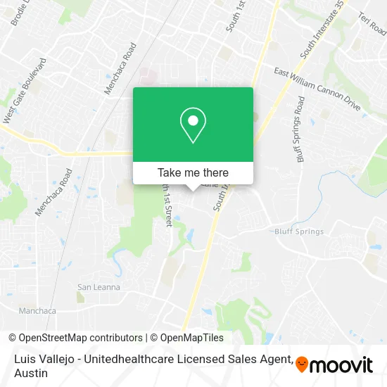 Luis Vallejo - Unitedhealthcare Licensed Sales Agent map