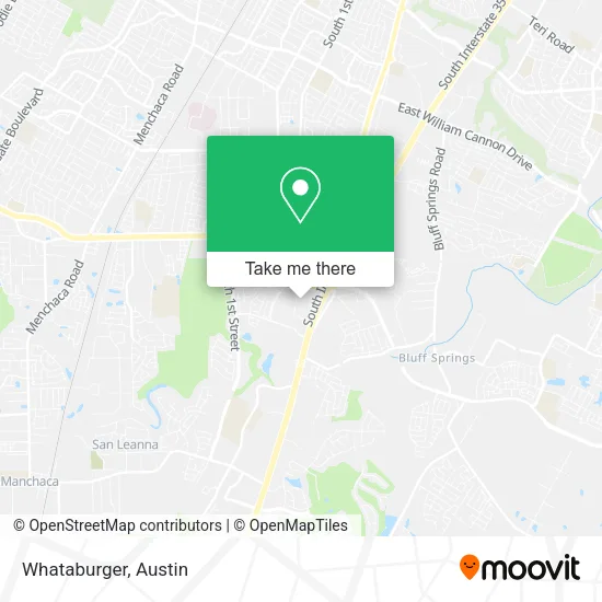 Whataburger map