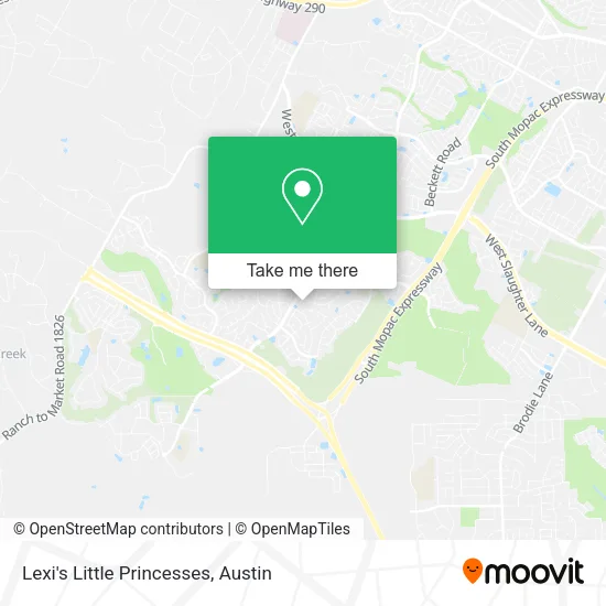 Lexi's Little Princesses map