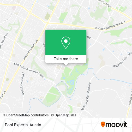 Pool Experts map