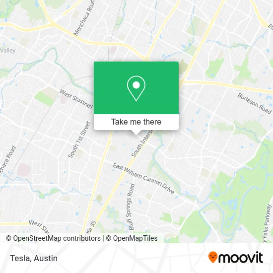 Tesla map
