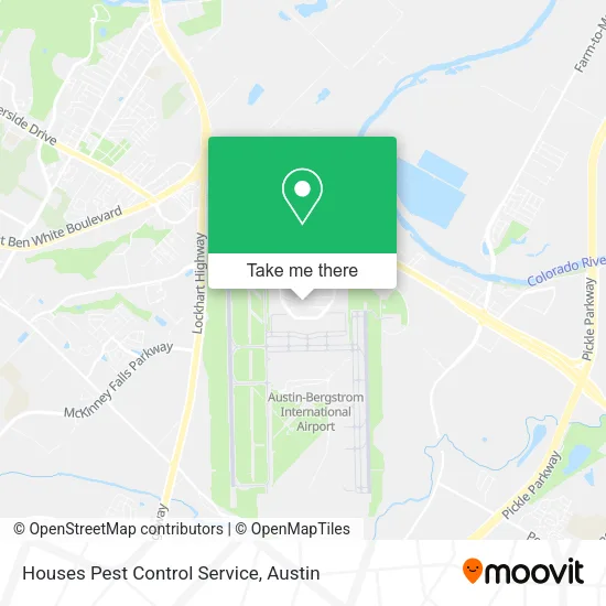Houses Pest Control Service map