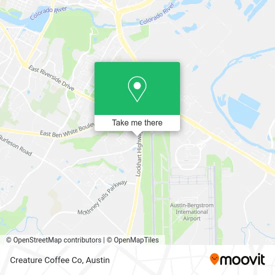 Creature Coffee Co map