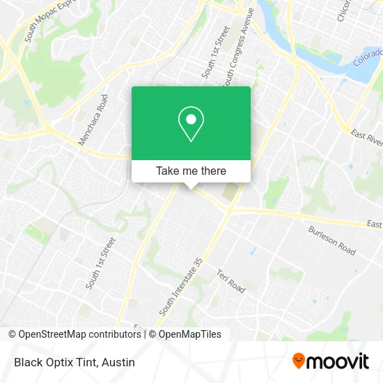 Mapa de Black Optix Tint