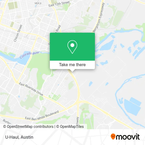 U-Haul map