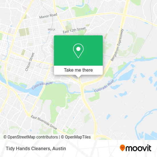 Tidy Hands Cleaners map