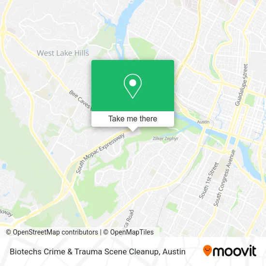 Mapa de Biotechs Crime & Trauma Scene Cleanup