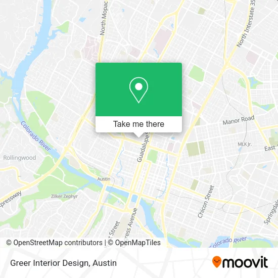 Greer Interior Design map