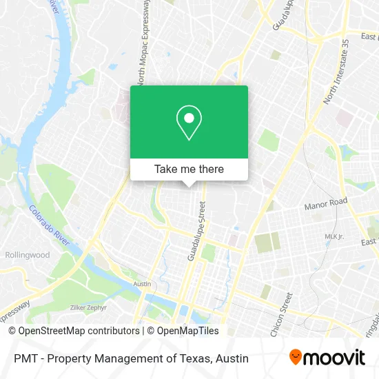 PMT - Property Management of Texas map