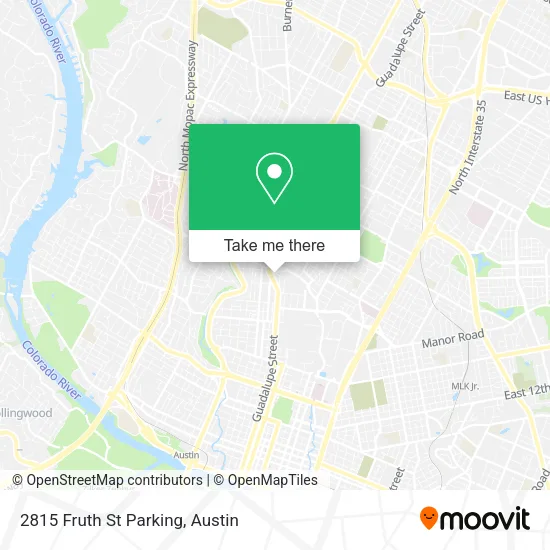 Mapa de 2815 Fruth St Parking