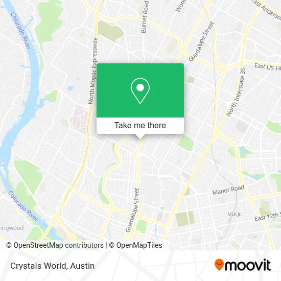 Crystals World map