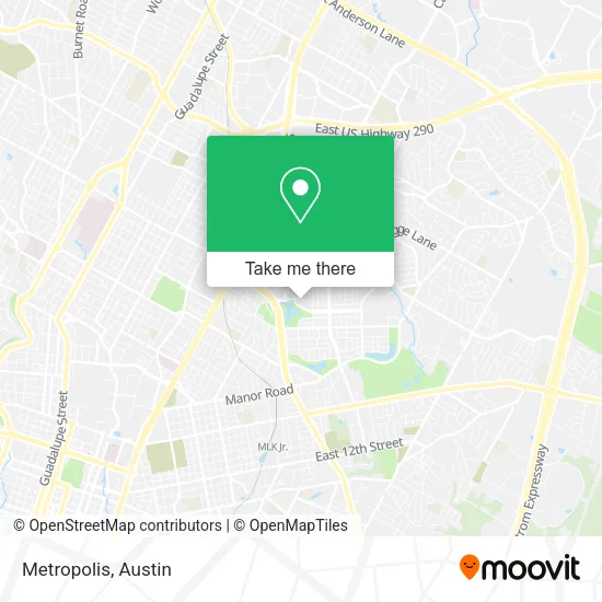 Metropolis map