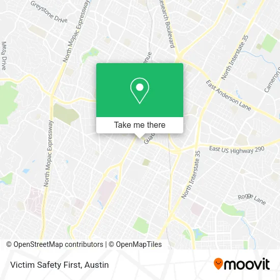 Mapa de Victim Safety First