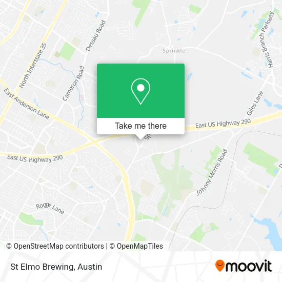 Mapa de St Elmo Brewing