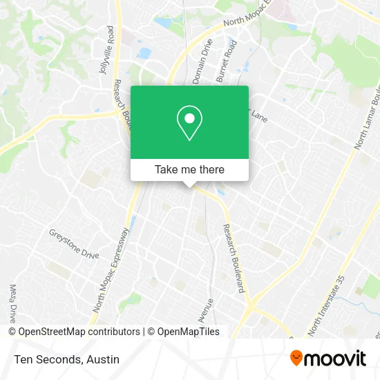 Ten Seconds map