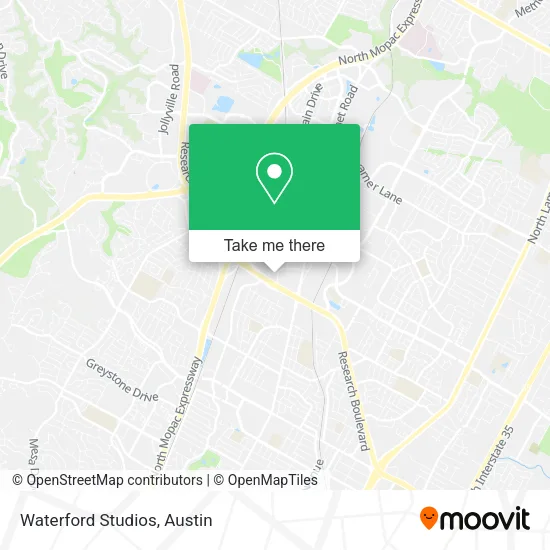 Waterford Studios map