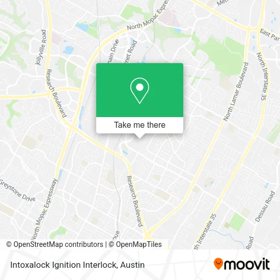 Intoxalock Ignition Interlock map