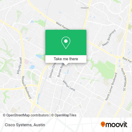 Cisco Systems map