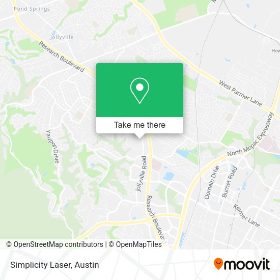 Simplicity Laser map