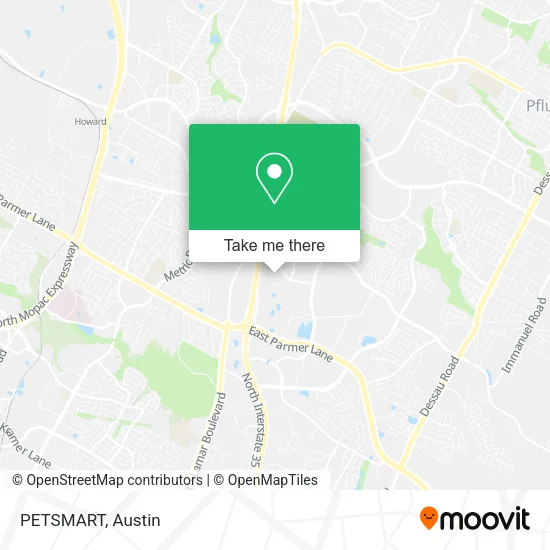 PETSMART map