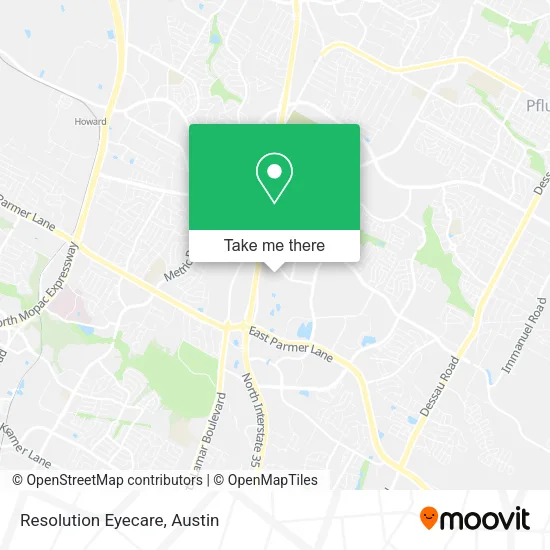 Resolution Eyecare map