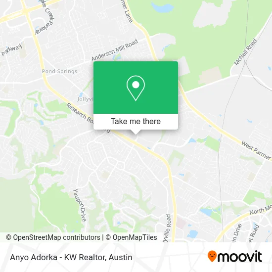 Anyo Adorka - KW Realtor map