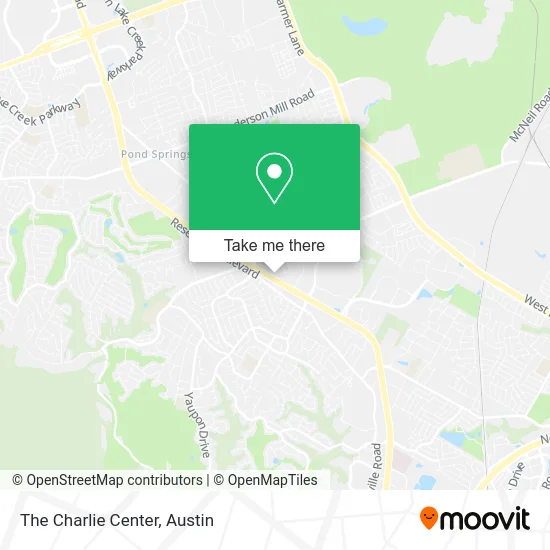 The Charlie Center map