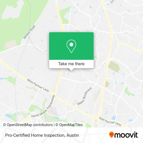 Pro-Certified Home Inspection map