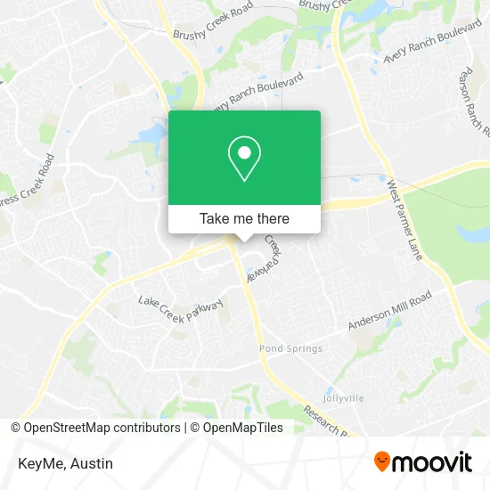 KeyMe map