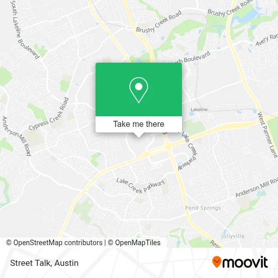 Street Talk map