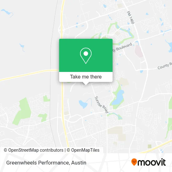 Greenwheels Performance map