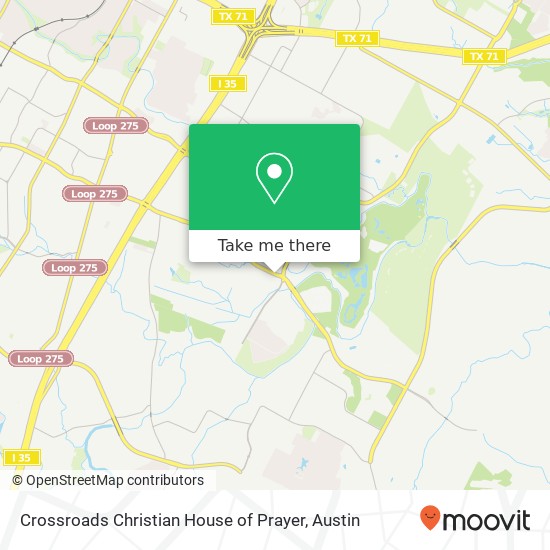 Mapa de Crossroads Christian House of Prayer