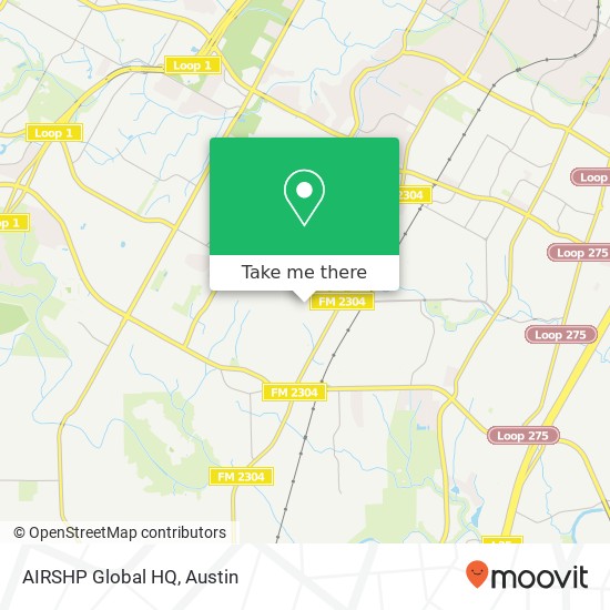 Mapa de AIRSHP Global HQ