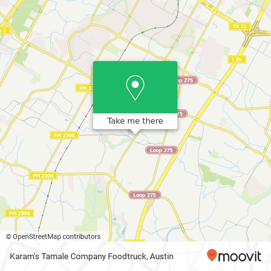 Karam's Tamale Company Foodtruck map
