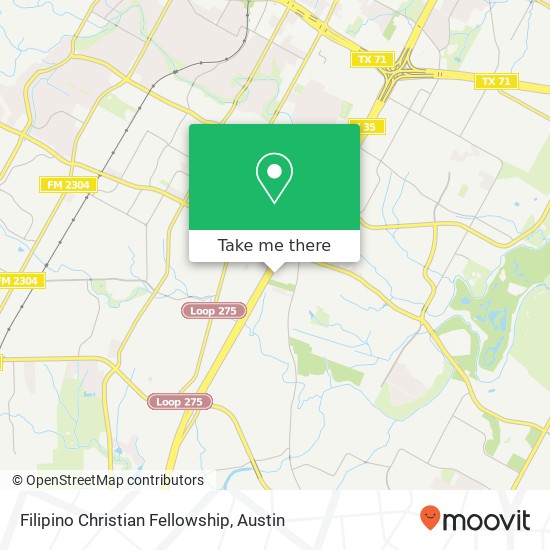 Filipino Christian Fellowship map