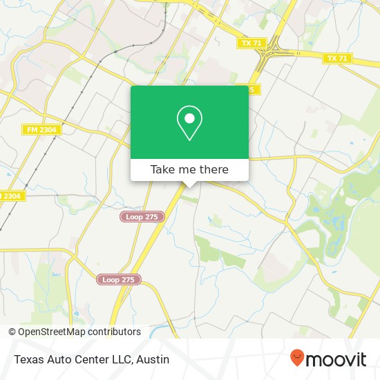 Texas Auto Center LLC map