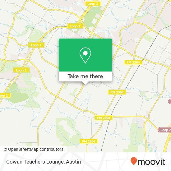 Cowan Teachers Lounge map