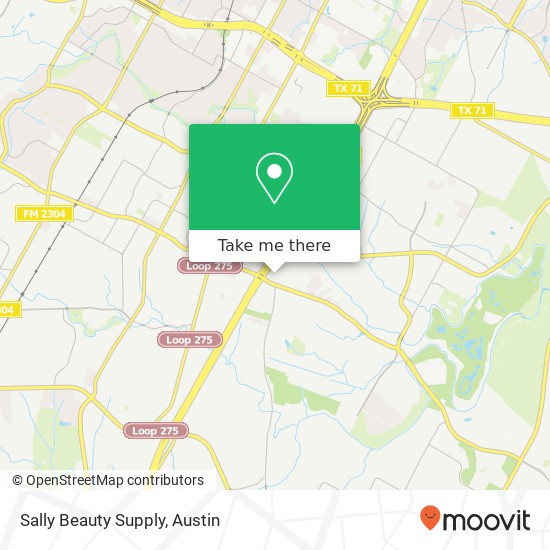 Sally Beauty Supply map