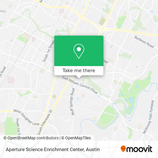 Mapa de Aperture Science Enrichment Center