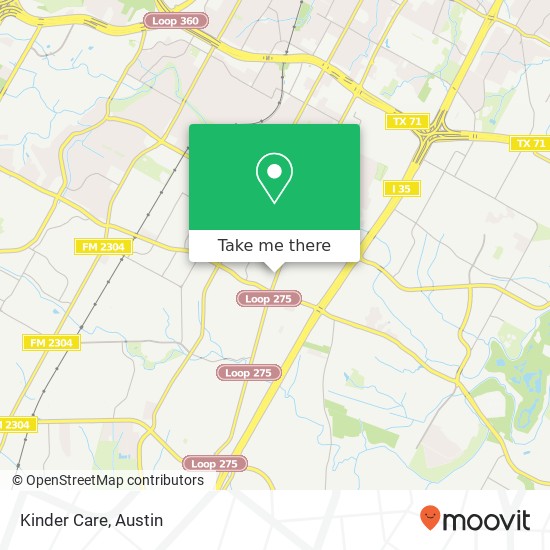 Kinder Care map