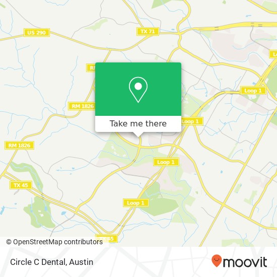 Circle C Dental map