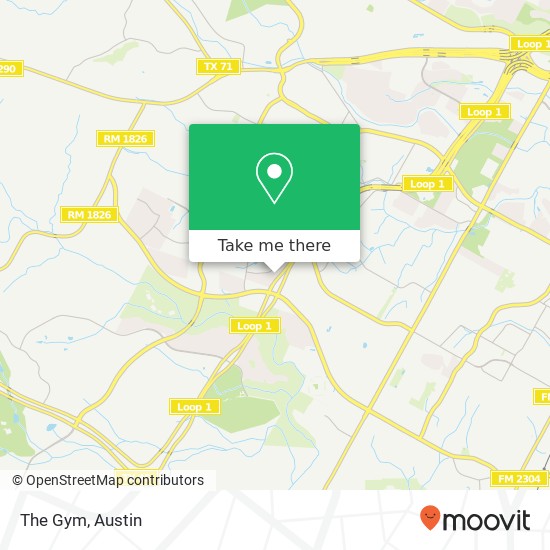 The Gym map