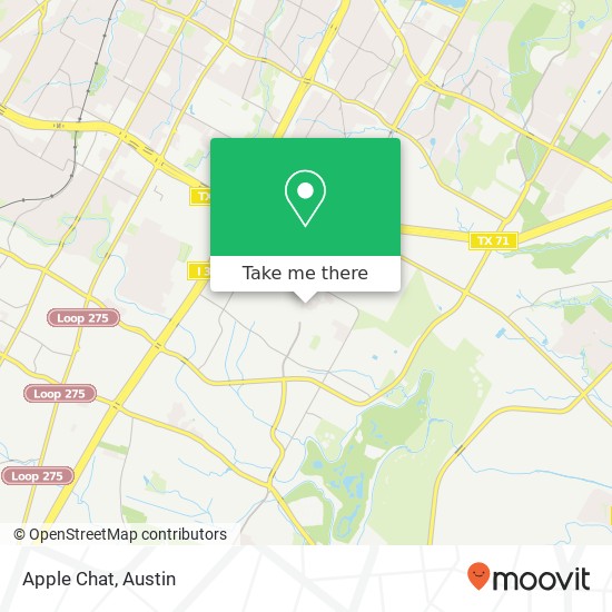 Apple Chat map