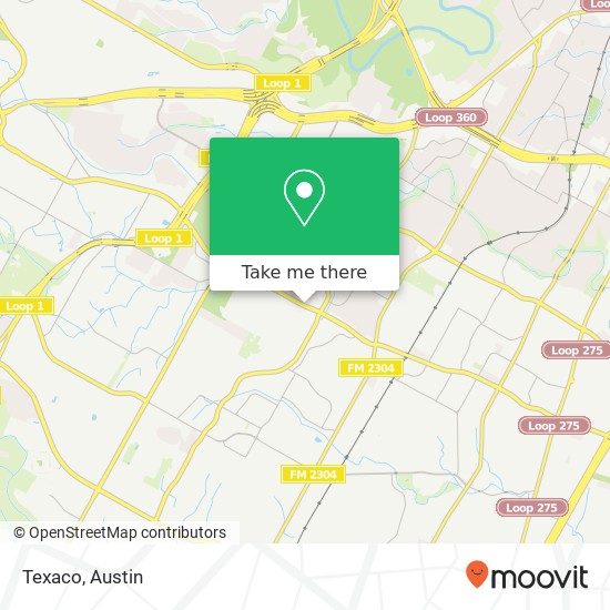 Texaco map