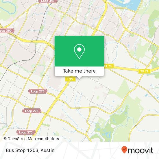 Mapa de Bus Stop 1203